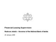 Financial Leasing Supervision