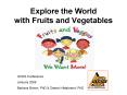 Explore the World with Fruits and Vegetables PowerPoint PPT Presentation