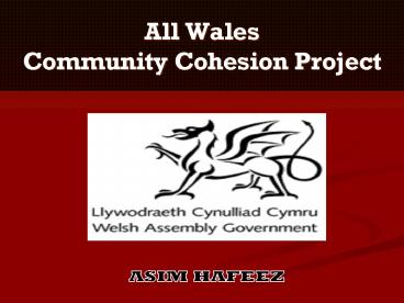 All Wales Community Cohesion Project