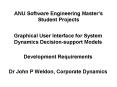 ANU Software Engineering Masters Student Projects PowerPoint PPT Presentation