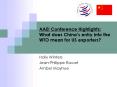 AAEI Conference Highlights: What does Chinas entry into the WTO mean for US exporters PowerPoint PPT Presentation