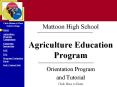 Mattoon%20High%20School%20%20Agriculture%20Education%20Program PowerPoint PPT Presentation