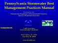 Pennsylvania Stormwater Best Management Practices Manual PowerPoint PPT Presentation
