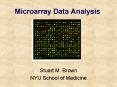 Microarray Data Analysis PowerPoint PPT Presentation