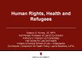 Human Rights, Health and Refugees PowerPoint PPT Presentation