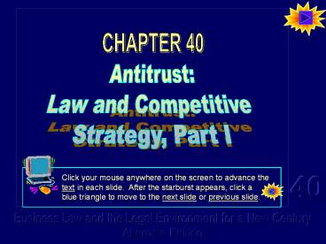 Antitrust: