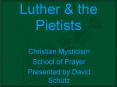 Luther PowerPoint PPT Presentation