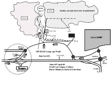 Off MAM Loop, up Wadi