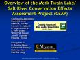 Overview of the Mark Twain Lake Salt River Conservation Effects Assessment Project CEAP PowerPoint PPT Presentation