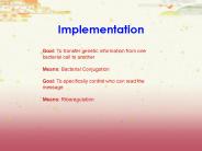 Implementation
