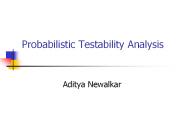 Probabilistic Testability Analysis