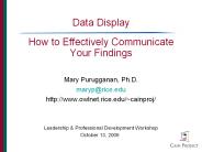 Data%20Display%20%20How%20to%20Effectively%20Communicate%20Your%20Findings