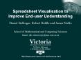Spreadsheet Visualisation to Improve End-user Understanding PowerPoint PPT Presentation