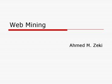 Web Mining
