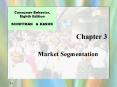 Market Segmentation PowerPoint PPT Presentation
