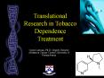 New Directions in the Prevention and Treatment of Tobacco Addiction PowerPoint PPT Presentation