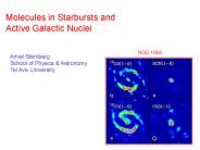 Molecules in Starbursts and