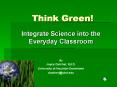 Think Green! PowerPoint PPT Presentation