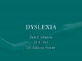 DYSLEXIA PowerPoint PPT Presentation