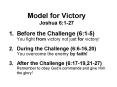 Model for Victory Joshua 6:1-27 PowerPoint PPT Presentation