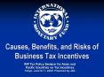 Causes, Benefits, and Risks of Business Tax Incentives PowerPoint PPT Presentation