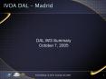 IVOA DAL - Madrid PowerPoint PPT Presentation