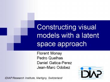 presentation player overlay