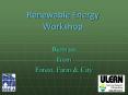 Renewable Energy Workshop PowerPoint PPT Presentation