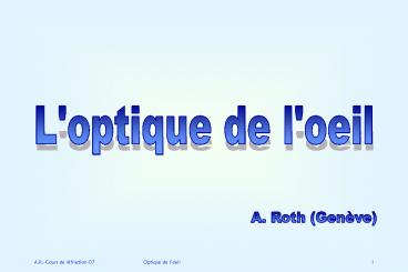 Prsentation PowerPoint