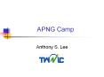 APNG Camp PowerPoint PPT Presentation