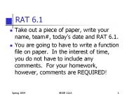 RAT 6.1