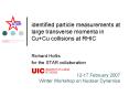 identified particle measurements at large transverse momenta in Cu Cu collisions at RHIC PowerPoint PPT Presentation