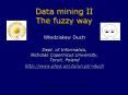 Data mining II The fuzzy way PowerPoint PPT Presentation