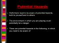 Potential Hazards PowerPoint PPT Presentation