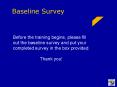 Baseline Survey PowerPoint PPT Presentation