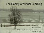 The Reality of Virtual Learning