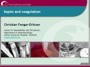 Sepsis and coagulation