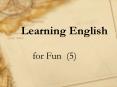 Learning English PowerPoint PPT Presentation