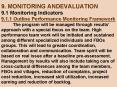 9' MONITORING ANDEVALUATION 9'1 Monitoring Indicators 9'1'1 Outline Performance Monitoring Framework PowerPoint PPT Presentation