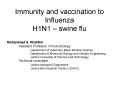 Immunity and vaccination to Influenza H1N1 swine flu PowerPoint PPT Presentation