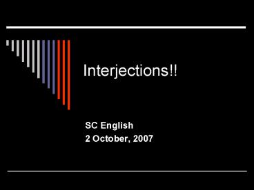 Interjections
