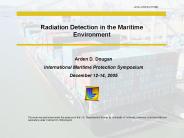 Radiation Detection in the Maritime Environment