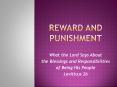 Reward and Punishment PowerPoint PPT Presentation