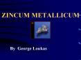 ZINCUM METALLICUM PowerPoint PPT Presentation