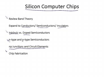 Silicon Computer Chips