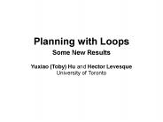 Planning with Loops