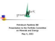 Petroleum Pipelines Bill