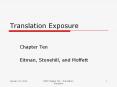 Translation Exposure PowerPoint PPT Presentation
