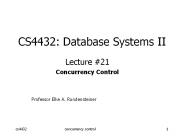 CS4432: Database Systems II