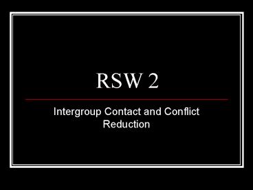 RSW 2